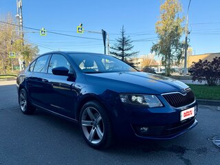 2014 Skoda Octavia III (A7), синий, 1185000 рублей, вид 3