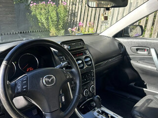 2006 Mazda 6 I (GG) Рестайлинг, чёрный, 420000 рублей, вид 4