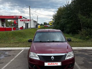 2011 Renault Logan I Рестайлинг, красный, 340000 рублей, вид 1