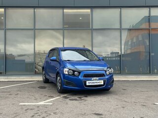 2012 Chevrolet Aveo II, синий, 536000 рублей, вид 2