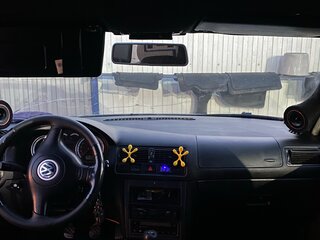 2002 Volkswagen Golf IV, серебристый, 300000 рублей, вид 4