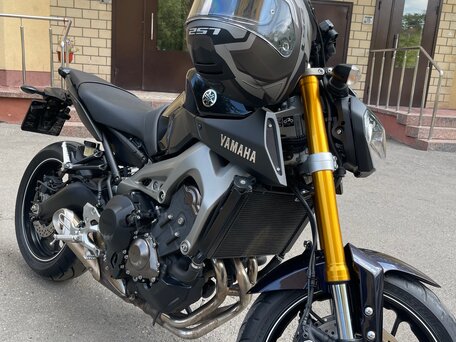 2015 Yamaha MT-09 (FZ-09), фиолетовый, 740000 рублей, вид 5