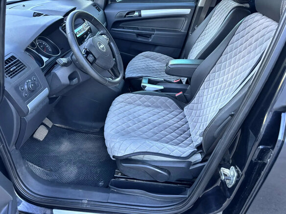 2008 Opel Zafira B Рестайлинг, чёрный - вид 9