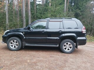 2005 Toyota Land Cruiser Prado 5-speed 120 Series, чёрный, 1650000 рублей, вид 4