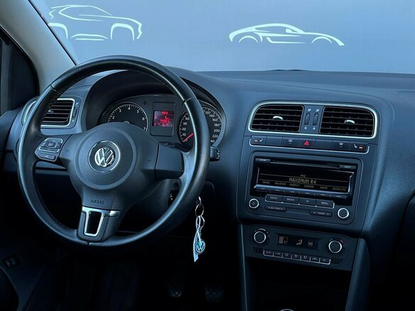 2012 Volkswagen Polo V, чёрный, 741500 рублей - вид 12