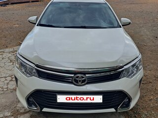 2015 Toyota Camry US Market VII (XV50) Рестайлинг, белый, 2250000 рублей, вид 3