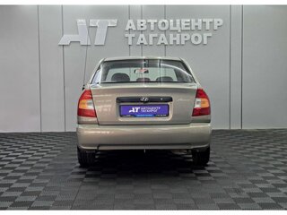 2008 Hyundai Accent ТагАЗ II, серебристый, 599000 рублей, вид 4