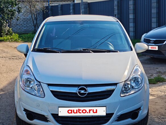 2010 Opel Corsa D Рестайлинг I, белый, 350000 рублей