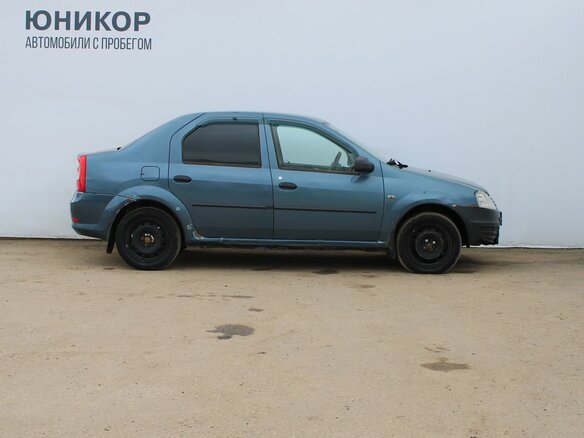 2010 Renault Logan I Рестайлинг, синий, 119000 рублей - вид 3