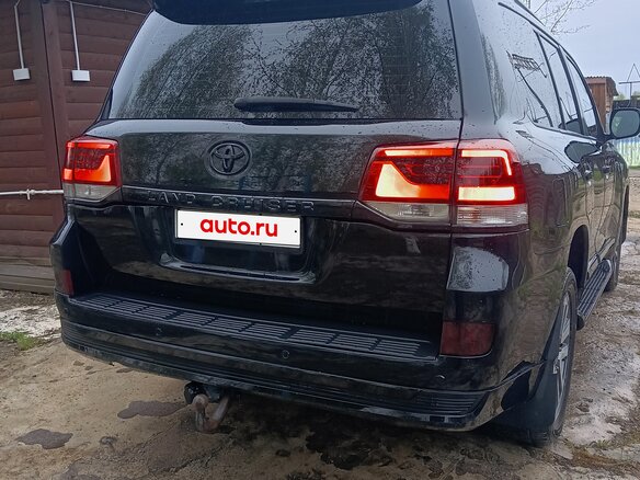 2008 Toyota Land Cruiser 200 Series, чёрный - вид 8