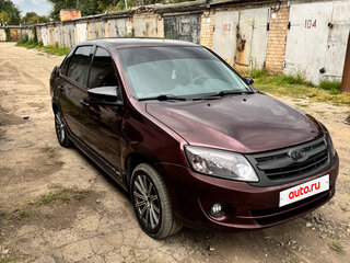 2013 Lada (ВАЗ) Granta I, пурпурный, 370000 рублей, вид 3