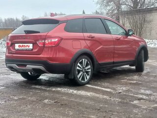 2019 Lada (ВАЗ) Vesta SW Cross I, красный, 1100000 рублей, вид 4