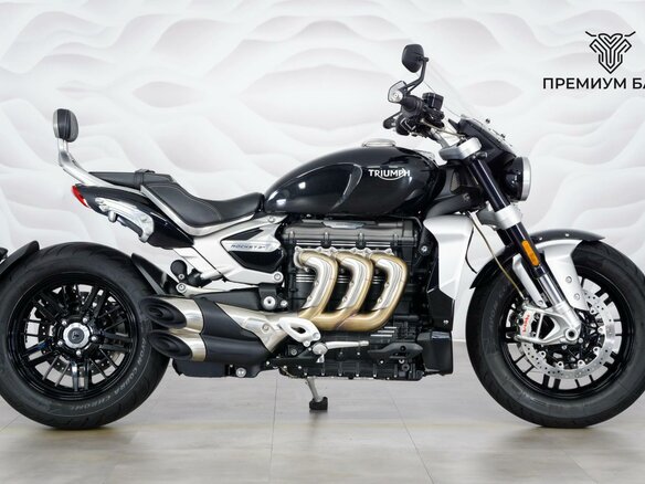 2021 Triumph Rocket 3, чёрный, 2199000 рублей