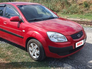 2009 Kia Rio II Рестайлинг, красный, 460000 рублей, вид 3