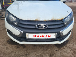 2021 Lada (ВАЗ) Granta I Рестайлинг, белый, 400000 рублей, вид 1