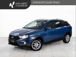 2018 Lada (ВАЗ) Vesta SW Cross I, синий, 1030000 рублей, вид 1