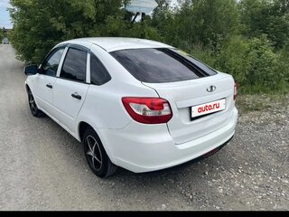 2015 Lada (ВАЗ) Granta I, белый, 320000 рублей, вид 3