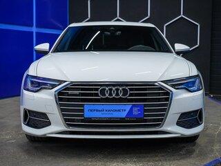 2021 Audi A6 45 TFSI V (C8), белый, 4500000 рублей, вид 4