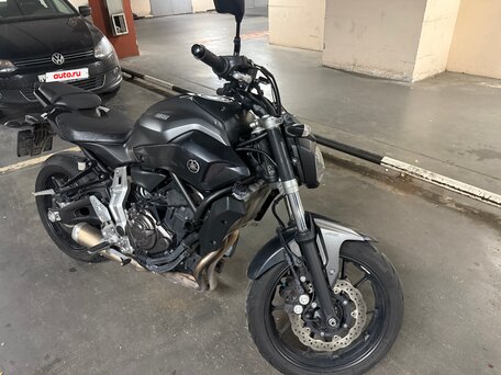 2015 Yamaha MT-07 (FZ-07), серый, 600000 рублей, вид 5