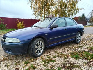 2002 Mitsubishi Carisma I Рестайлинг, синий, 250000 рублей, вид 1
