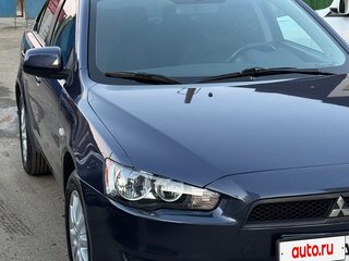 2008 Mitsubishi Lancer X, синий, 800000 рублей, вид 2
