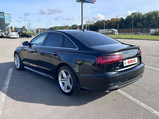 2016 Audi A6 IV (C7) Рестайлинг, чёрный, 2050000 рублей, вид 4