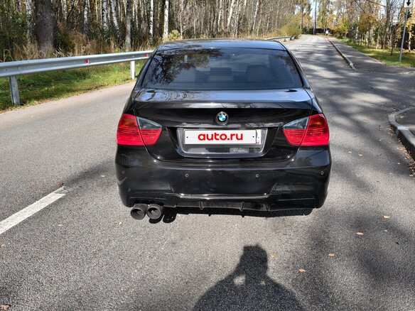 2006 BMW 3 серии 320i V (E90/E91/E92/E93), чёрный, 900000 рублей - вид 5