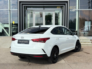 2020 Hyundai Solaris II Рестайлинг, белый, 1495000 рублей, вид 4