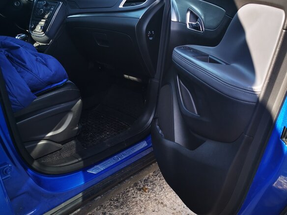 2013 Opel Mokka I, синий, 1200000 рублей - вид 6