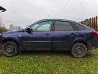 2015 Lada (ВАЗ) Granta I, синий, 305000 рублей, вид 3