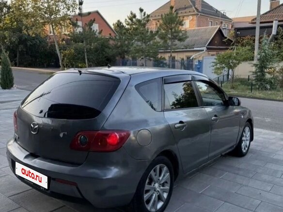 2006 Mazda 3 I (BK) Рестайлинг, серый - вид 3