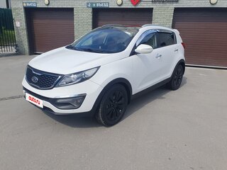 2012 Kia Sportage III, белый, 1400000 рублей, вид 3