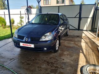 2005 Renault Symbol I Рестайлинг, синий, 215000 рублей, вид 1