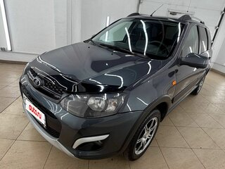 2016 Lada (ВАЗ) Kalina Cross II, серый, 687000 рублей, вид 2