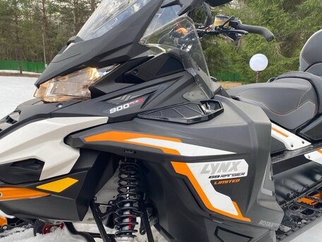 2022 BRP Lynx 69 Ranger Snowcruiser, чёрный, 3500000 рублей, вид 2