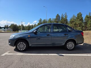 2014 Lada (ВАЗ) Granta I, серый, 450000 рублей, вид 3