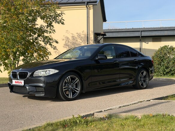 2013 BMW 5 серии 530d xDrive VI (F10/F11/F07) Рестайлинг, чёрный, 2150000 рублей