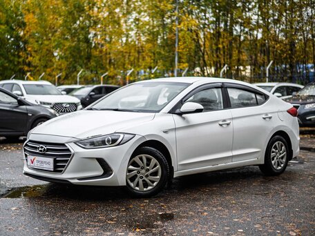 2016 Hyundai Elantra VI (AD), белый, 1020000 рублей, вид 1