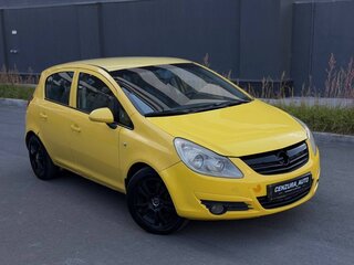 2008 Opel Corsa D, жёлтый, 240000 рублей, вид 2
