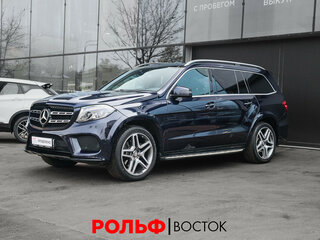 2016 Mercedes-Benz GLS 400 I (X166), синий, 3675000 рублей, вид 1