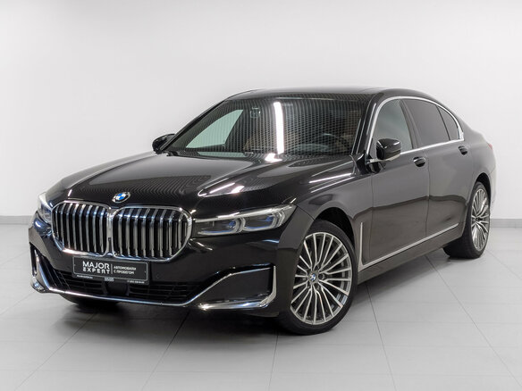 2022 BMW 7 серии Long 730Ld VI (G11/G12) Рестайлинг, чёрный, 6995000 рублей