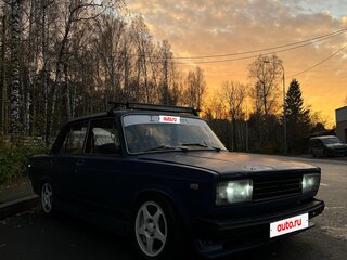 2007 Lada (ВАЗ) 2107, синий, 175000 рублей, вид 1