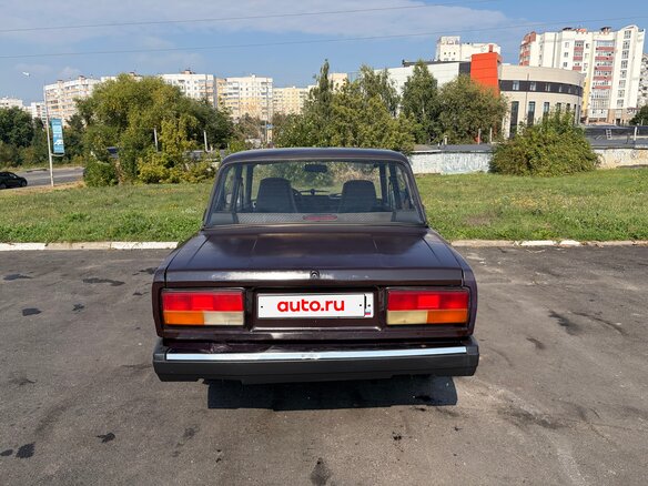 2008 Lada (ВАЗ) 2107, коричневый, 110000 рублей - вид 3