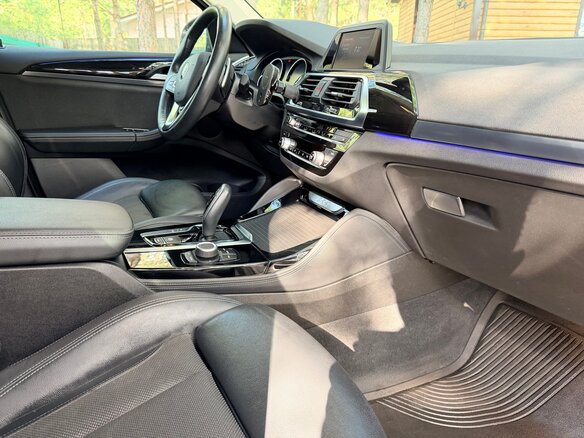 2019 BMW X4 20i II (G02), синий - вид 7