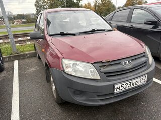 2013 Lada (ВАЗ) Granta I, красный, 229000 рублей, вид 3