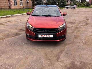 2017 Lada (ВАЗ) Vesta I, красный, 850000 рублей, вид 2