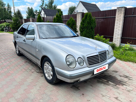 1998 Mercedes-Benz E-Класс 240 II (W210, S210), серебристый, 550000 рублей, вид 4