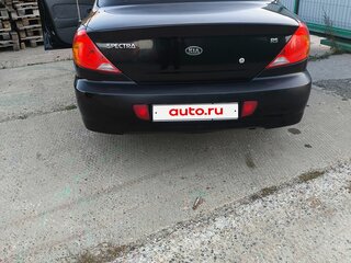 2006 Kia Spectra I Рестайлинг 2, чёрный, 275000 рублей, вид 3