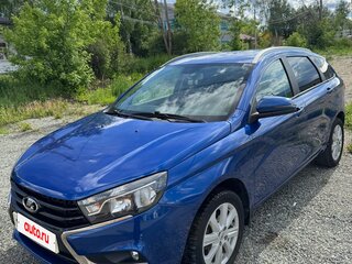 2019 Lada (ВАЗ) Vesta SW I, синий, 930000 рублей, вид 1