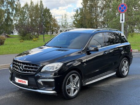2014 Mercedes-Benz M-Класс AMG 63 AMG III (W166), чёрный, 2350000 рублей, вид 3